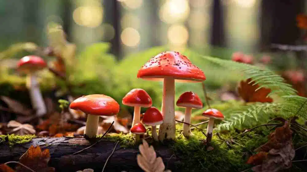 Red shrooms