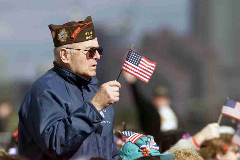an-armed-forces-veteran-shows-his-patriotism-at-liberty-state-park-new-jersey
