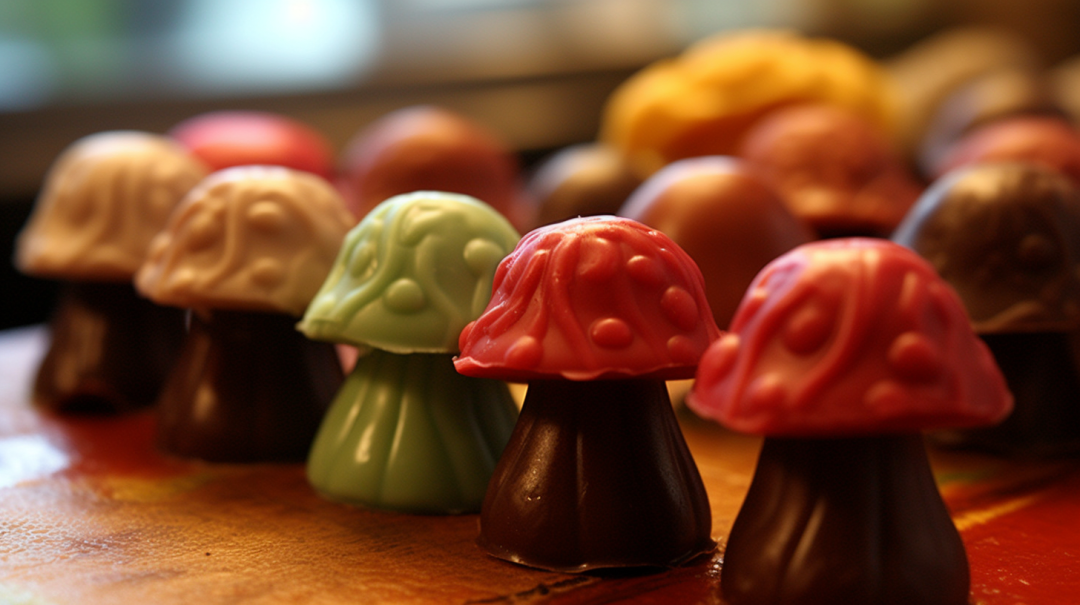 chocolate magic mushroom