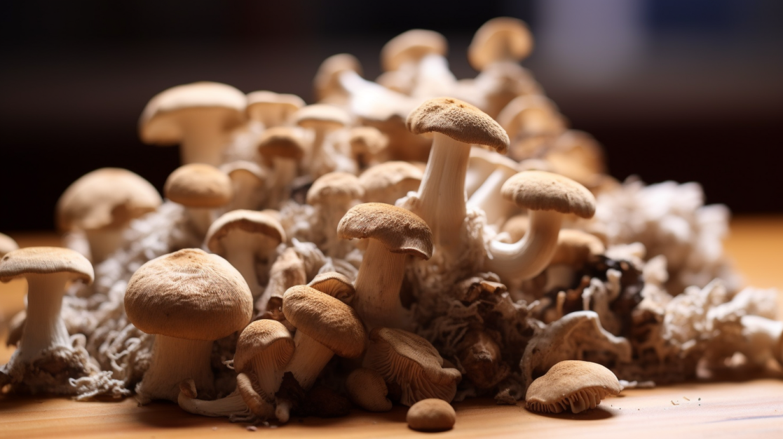 a photo of the Best Dried Magic Mushroom Strain