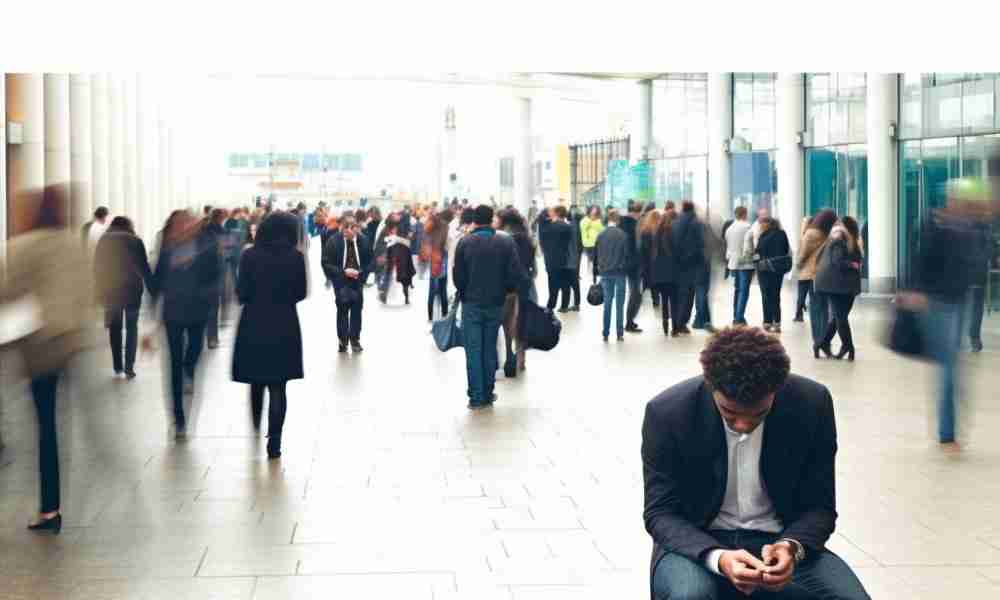 man having Delusional disorder