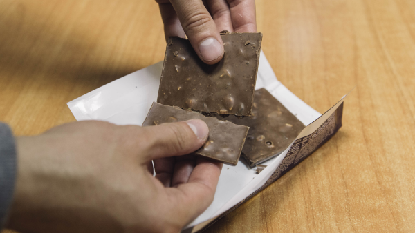 unwrapping magic mushroom chocolate.bak