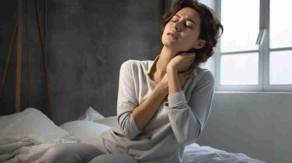 woman with chronic pain