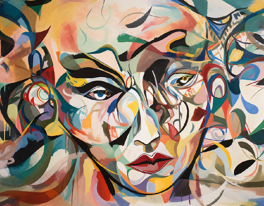 An abstract representation of ego