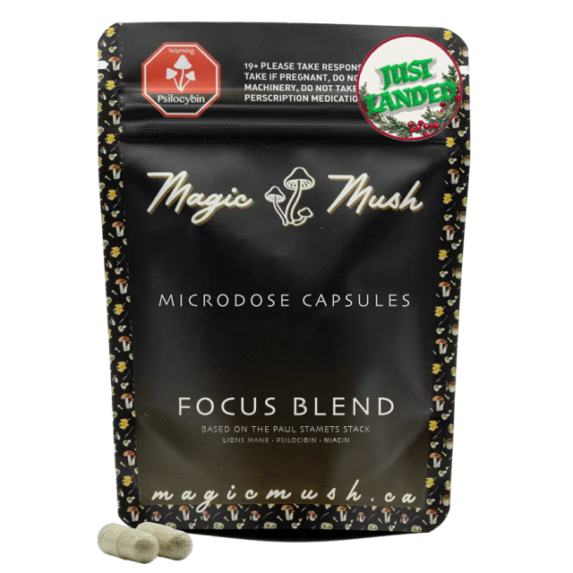 Focus Blend (Stamets stack) Microdosing Capsule