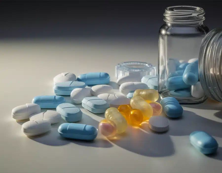 Capsules and tablets of medicine
