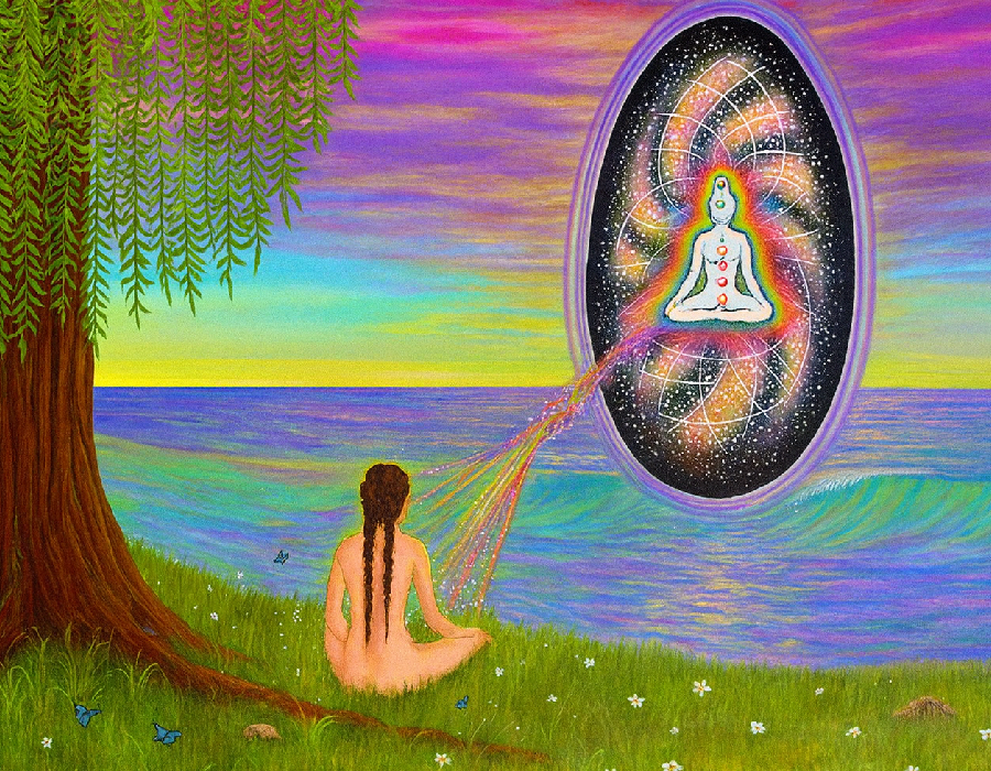 A psychedelic shamanistic experience